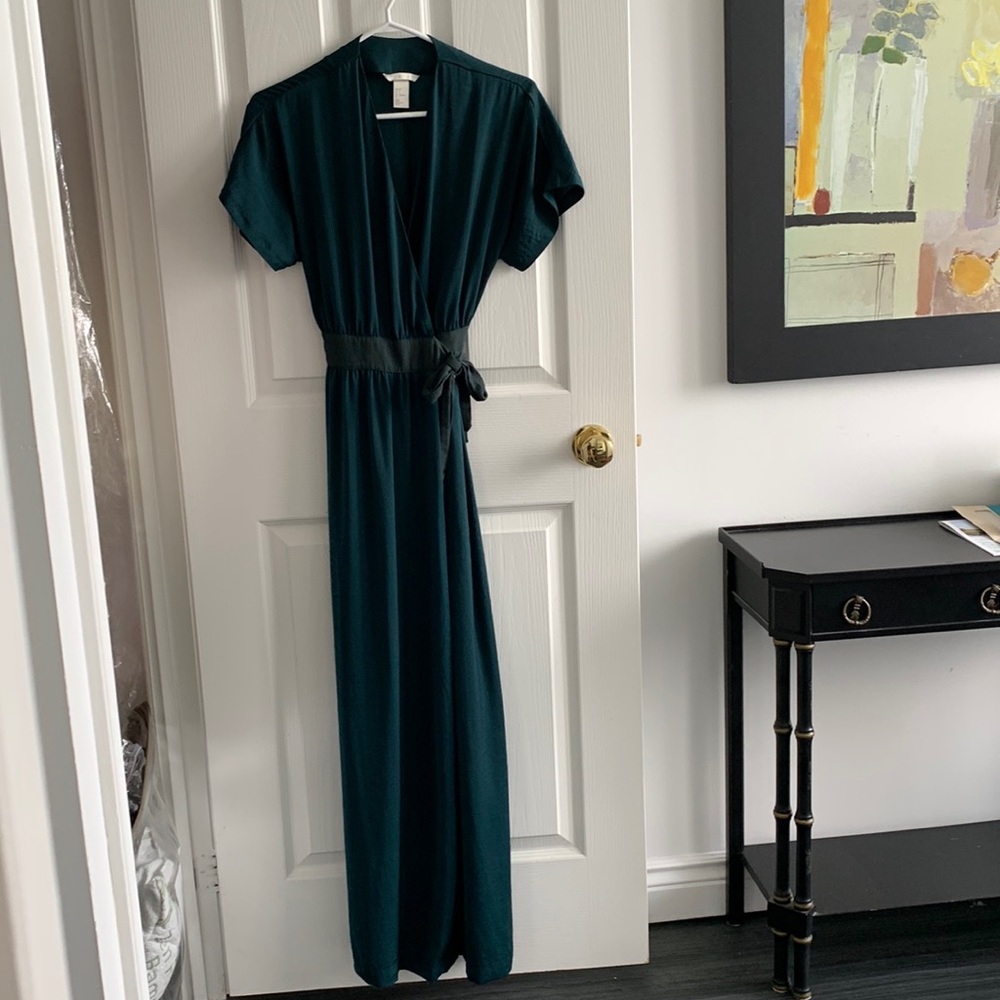 Long Green Dress